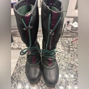 Vintage Sorel Freestyle duck boots sz 7 top cinch Y2K 90s